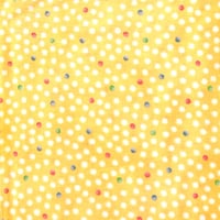 ALL THROUGH THE NIGHT Multi Dot-Yellow by Bonnie Sullivan for Maywood Studio