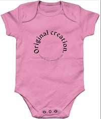 Image 4 of Organic Cotton Baby Grow “Made in the Image of God”