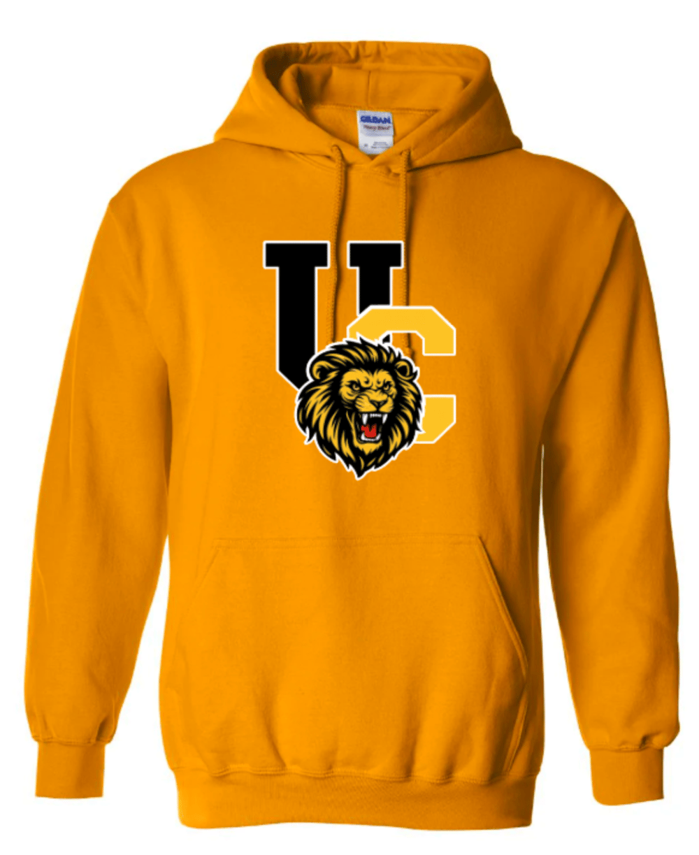 Image of NEW UC GOLD HOMECOMING EDITION HOODIE 2025