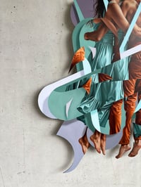 Image 2 of 'Tangled' - Cut Out Aluminum Print