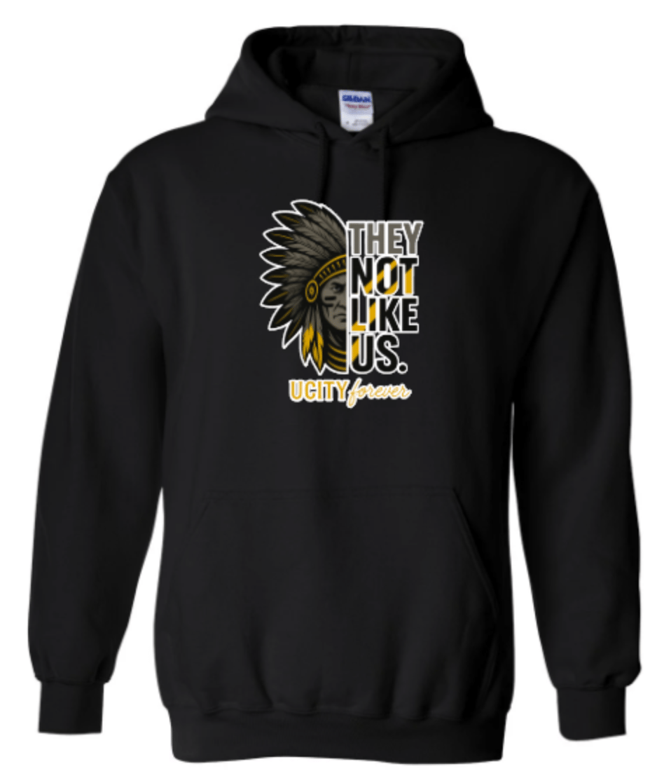 Image of LEGACY UC FOREVER BLACK HOMECOMING EDITION HOODIE 2025