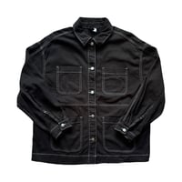 Image 2 of Veste en jean surpiqûres H&M - Danseuses