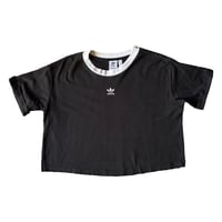 Image 2 of T-shirt crop Adidas - Visage rose