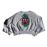 Image 1 of Sweat crop Nike gris - Démon