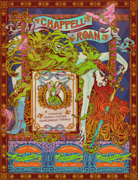 Chappell Roan Visions of Damsels & Other Dangerous Things 8.5 x 11 inch poster