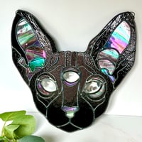 Image 5 of three Eyed Sphinx Cat-Cream/pink/clear