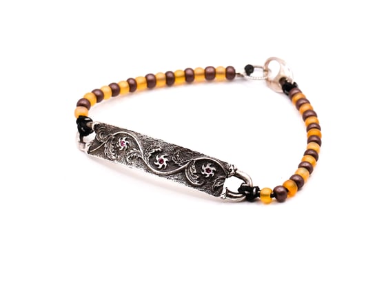 Image of Leaf Motif Bracelet 