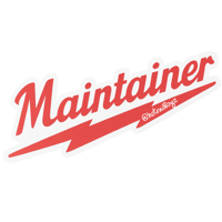 MAINTAINER STICKER