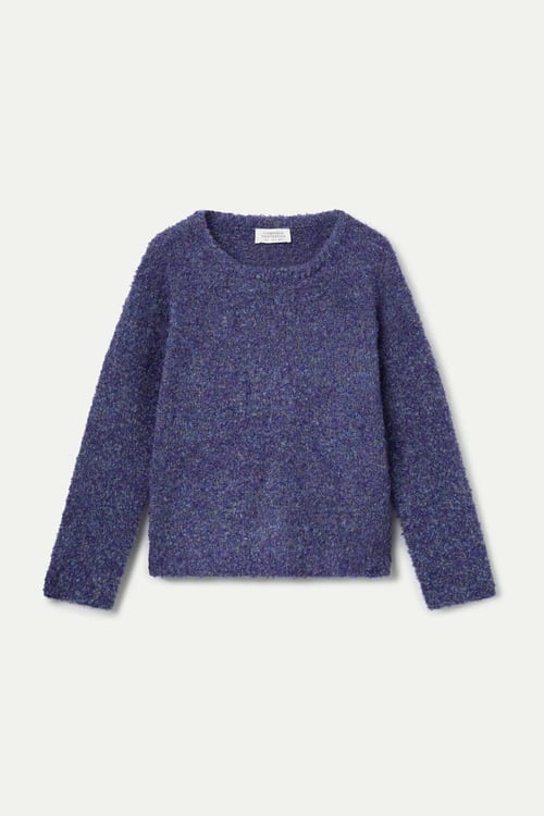 Image of 1-Jersey punto con textura morado