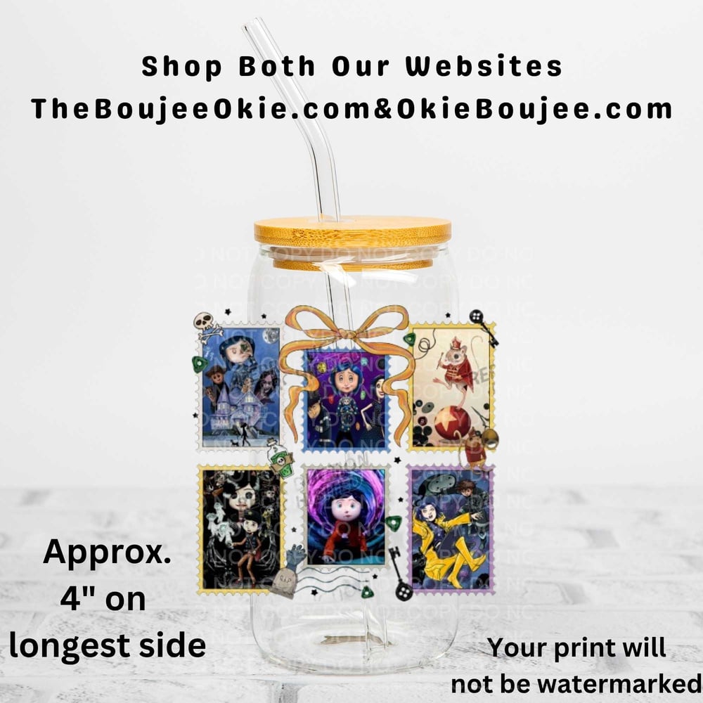 Image of Coraline Stamps Uv Dtf Decal  Double Sided       D2099