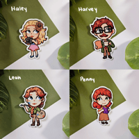 Image 3 of Stardew Valley Bachelors and Bachelorettes Stickers