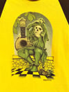 Grateful Dead 1973 Jester Raglan Shirt - Fits L