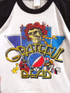 Grateful Dead 1985 Fall Tour Raglan Shirt - Fits M