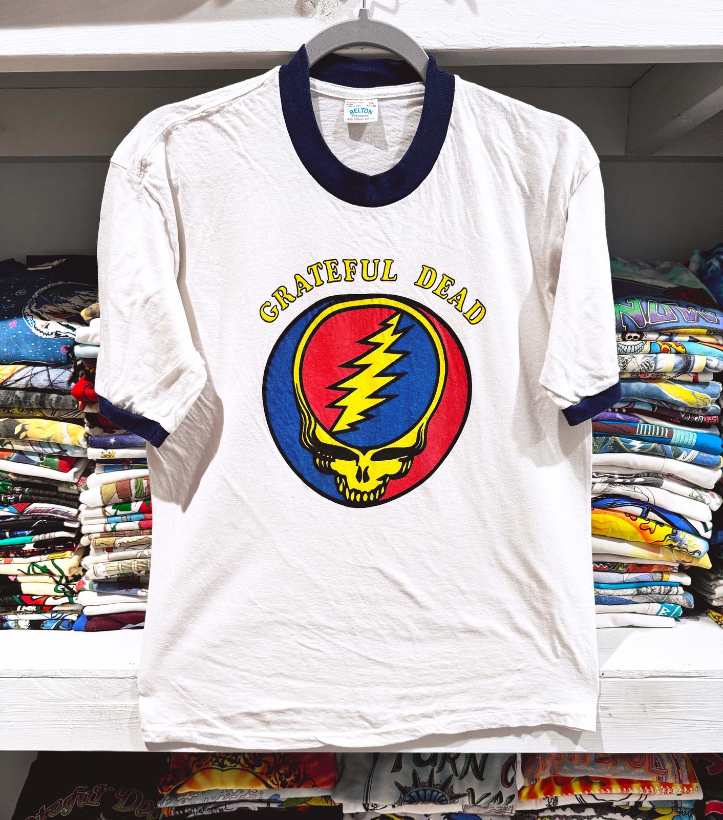 80's GRATEFUL DEAD プリントtシャツ Grateful Dead 80s Terrapin Station Lot T-Shirt - Fits M