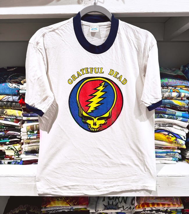 Grateful Dead Early 80s SYF Ringer Shirt - Fits M