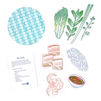 Image 1 of Gỏi Cuốn (Spring Roll) Stationery Set