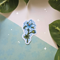 Image 1 of Silent Princess Vinyl Sticker