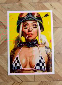 Image 3 of Open Edition 'APOCALYPSE IS COMING - LOL' Lithograph Print