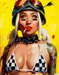 Image 2 of Open Edition 'APOCALYPSE IS COMING - LOL' Lithograph Print