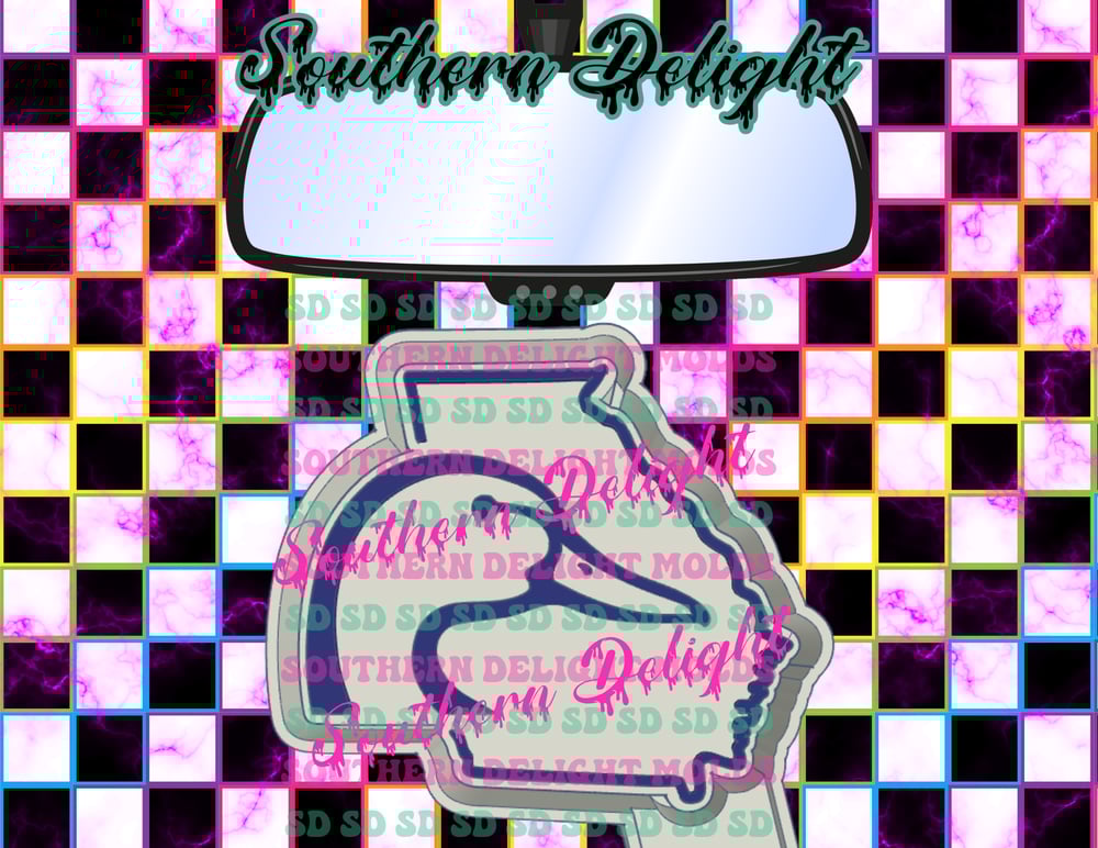 Image of Georgia Duck freshie mold