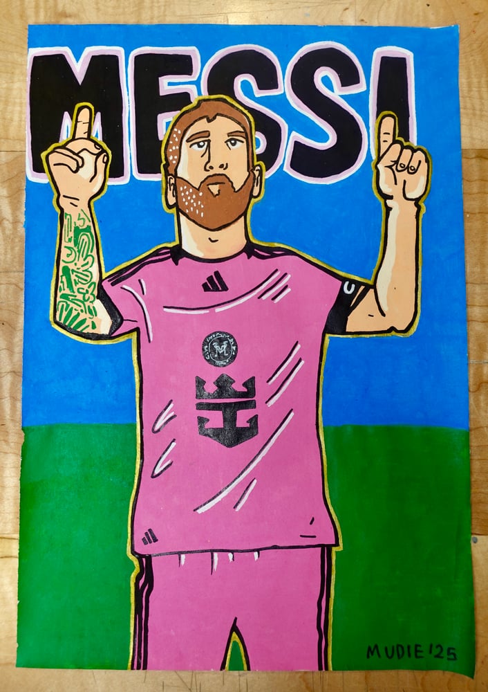 Image de " Messi for da kidz " oeuvre originale.