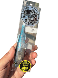 Image 2 of  6" "The Main Course" Pre-rigged Swimbait (Blurple)