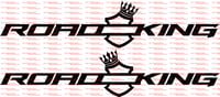 Image 3 of Road King "The Crown" Saddlebag Graphics