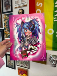 Scene Miku Print (8.5in x 11in)