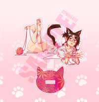 Image 4 of CHILLING CATS - Acrylic Standee