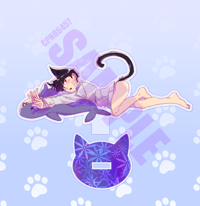 Image 3 of CHILLING CATS - Acrylic Standee