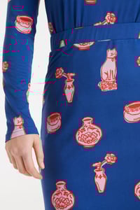 Image 3 of Falda con estampado Porcelain CF