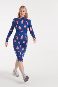 Image 5 of Falda con estampado Porcelain CF