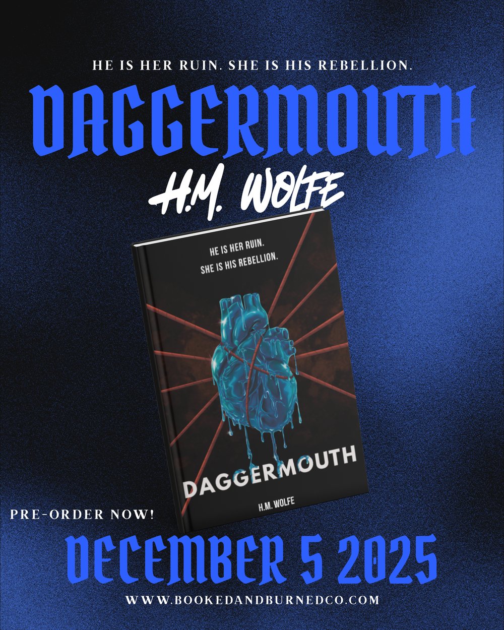 Image of Daggermouth by H.M Wolfe PRE-ORDER