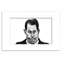 Image 2 of Scott Walker | 4x6 | Original Ink Drawing