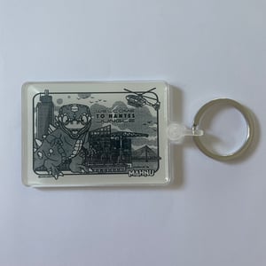 KEYCHAIN BB GODZILA NANTES CITY