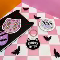 Image 1 of Spooky Bitch Keychain