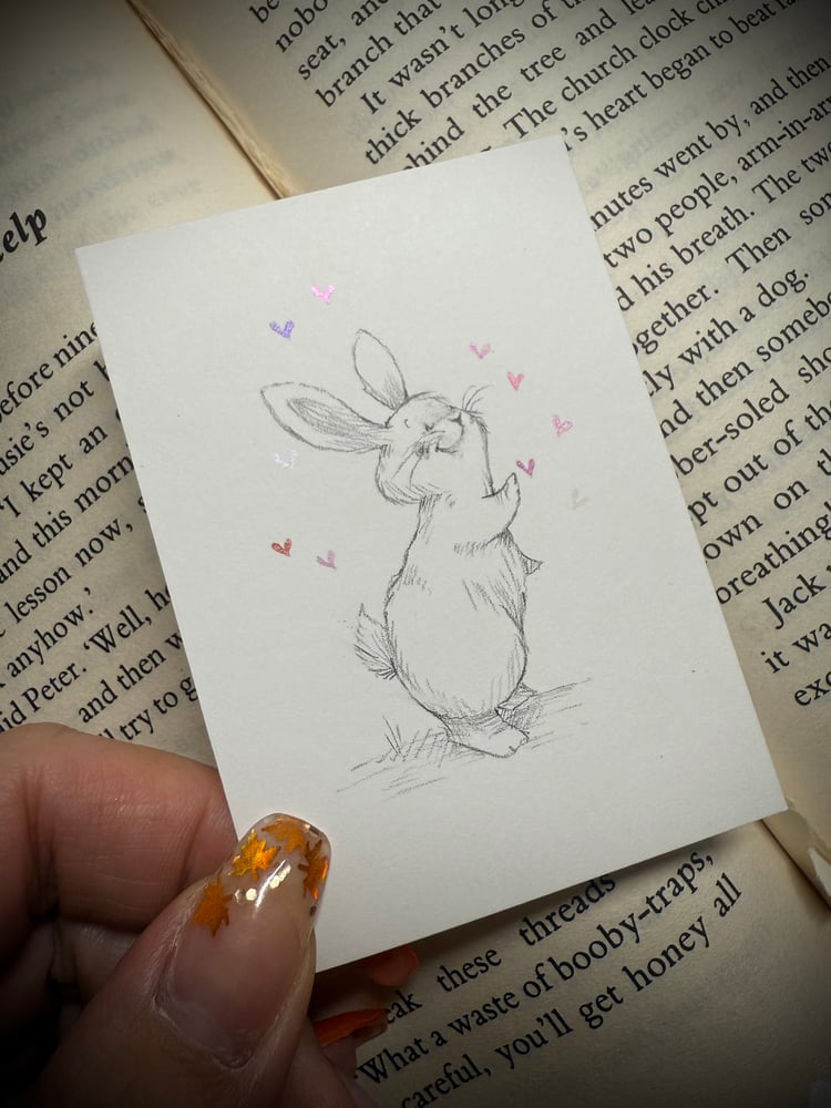 Image of Bunny ACEO Illustration (1)