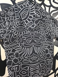 Image 5 of Geometric Vibes Black And White Hoodie