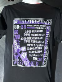 Image 2 of TOH Iconic Westworld 45th Anniversary Tour Shirt 