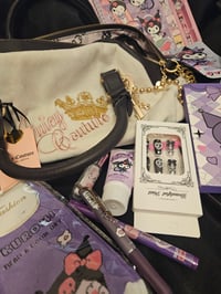 Image 1 of Angelas Custom RESERVED Juicy Couture The Key to Juicy Satchel Meets Hello Kitty Bundle 