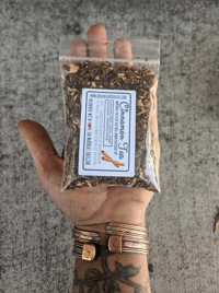 Image 2 of Cinnamon Tea Blend: Ginger, Honeybush, and Rooibos chai tea