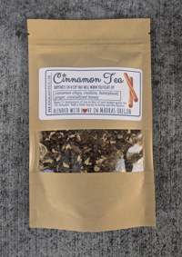 Image 3 of Cinnamon Tea Blend: Ginger, Honeybush, and Rooibos chai tea