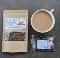 Image 3 of  Licorice Basil Chai / loose leaf black & rooibos chai blend 
