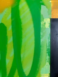 Image 2 of   “Intersecting Planes" — Large Wall Art on Original Canvas 35 x 24”