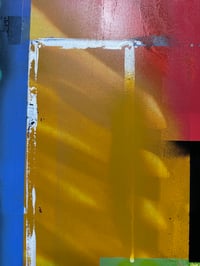Image 3 of   “Intersecting Planes" — Large Wall Art on Original Canvas 35 x 24”