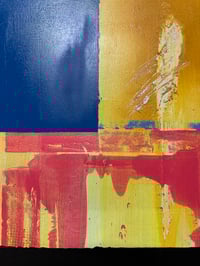 Image 4 of   “Intersecting Planes" — Large Wall Art on Original Canvas 35 x 24”