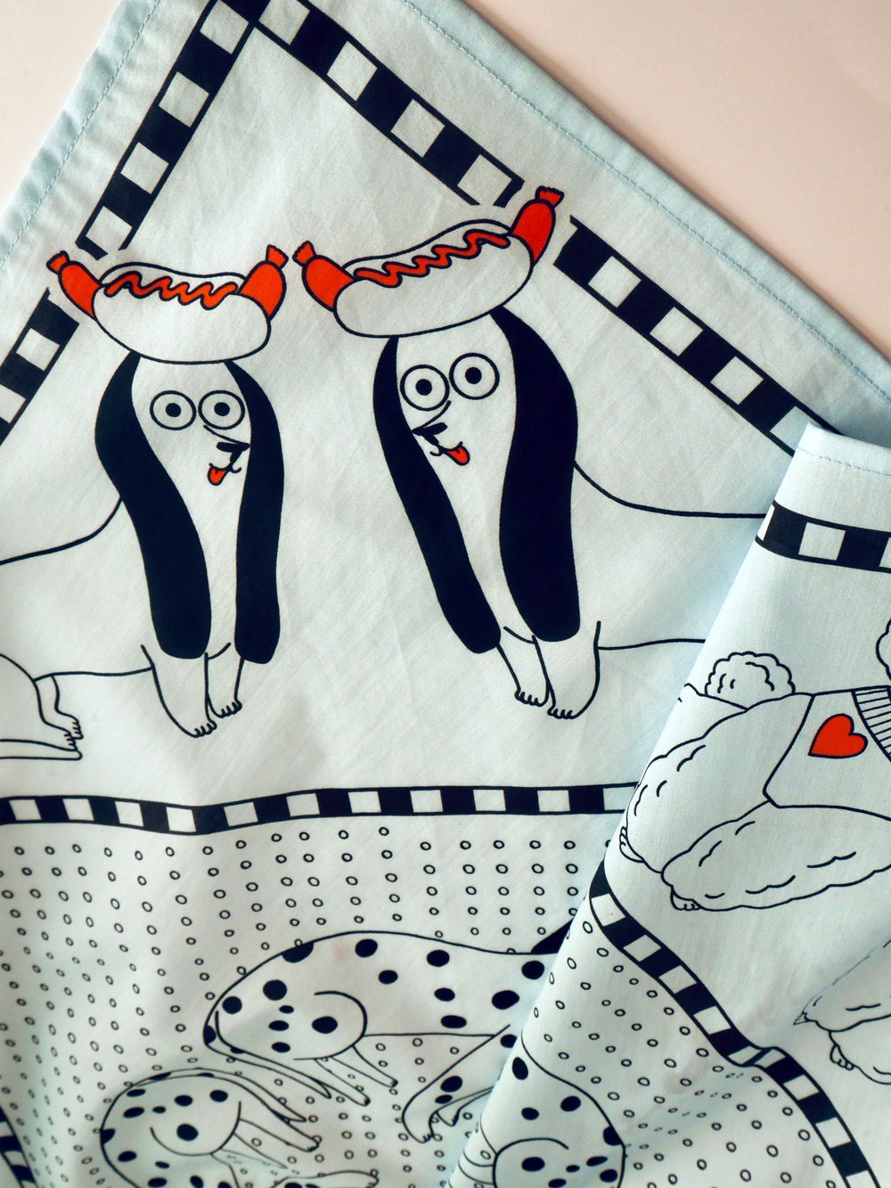 Image of PRE ORDER FOULARD - DOG LOVER
