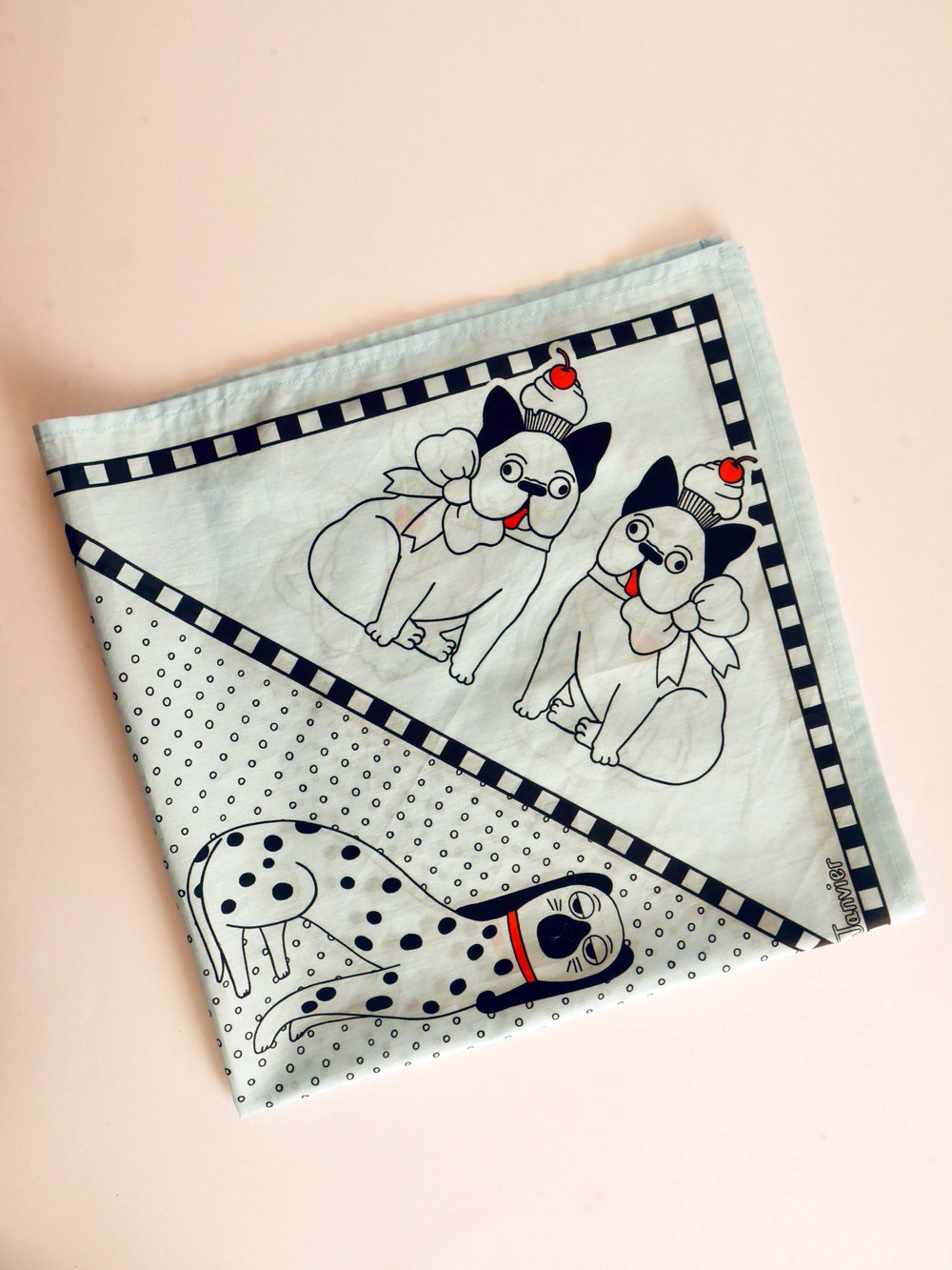 Image of PRE ORDER FOULARD - DOG LOVER