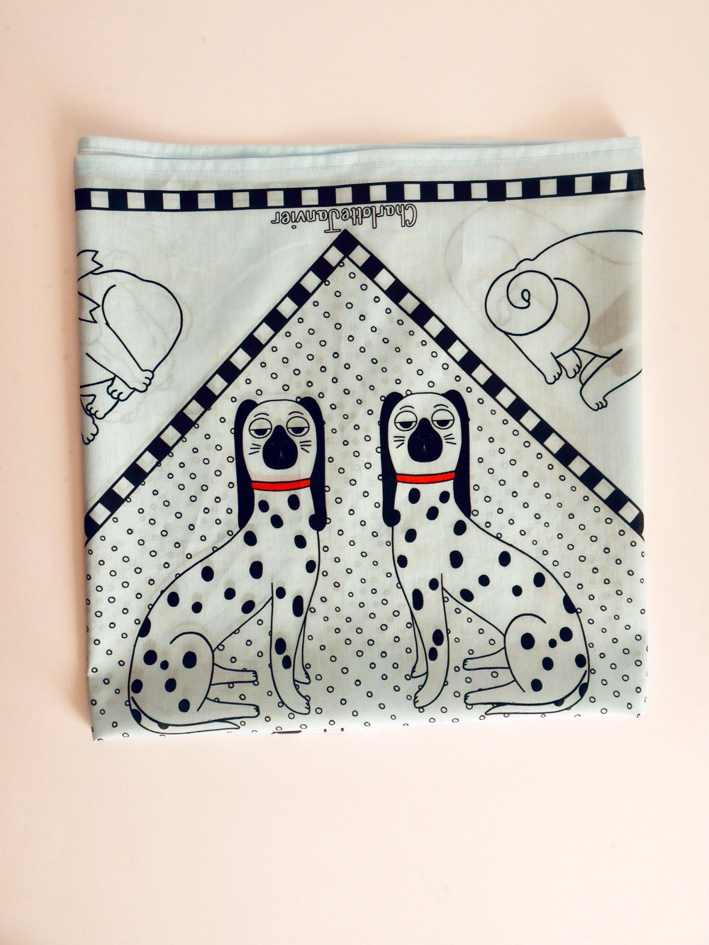 Image of PRE ORDER FOULARD - DOG LOVER