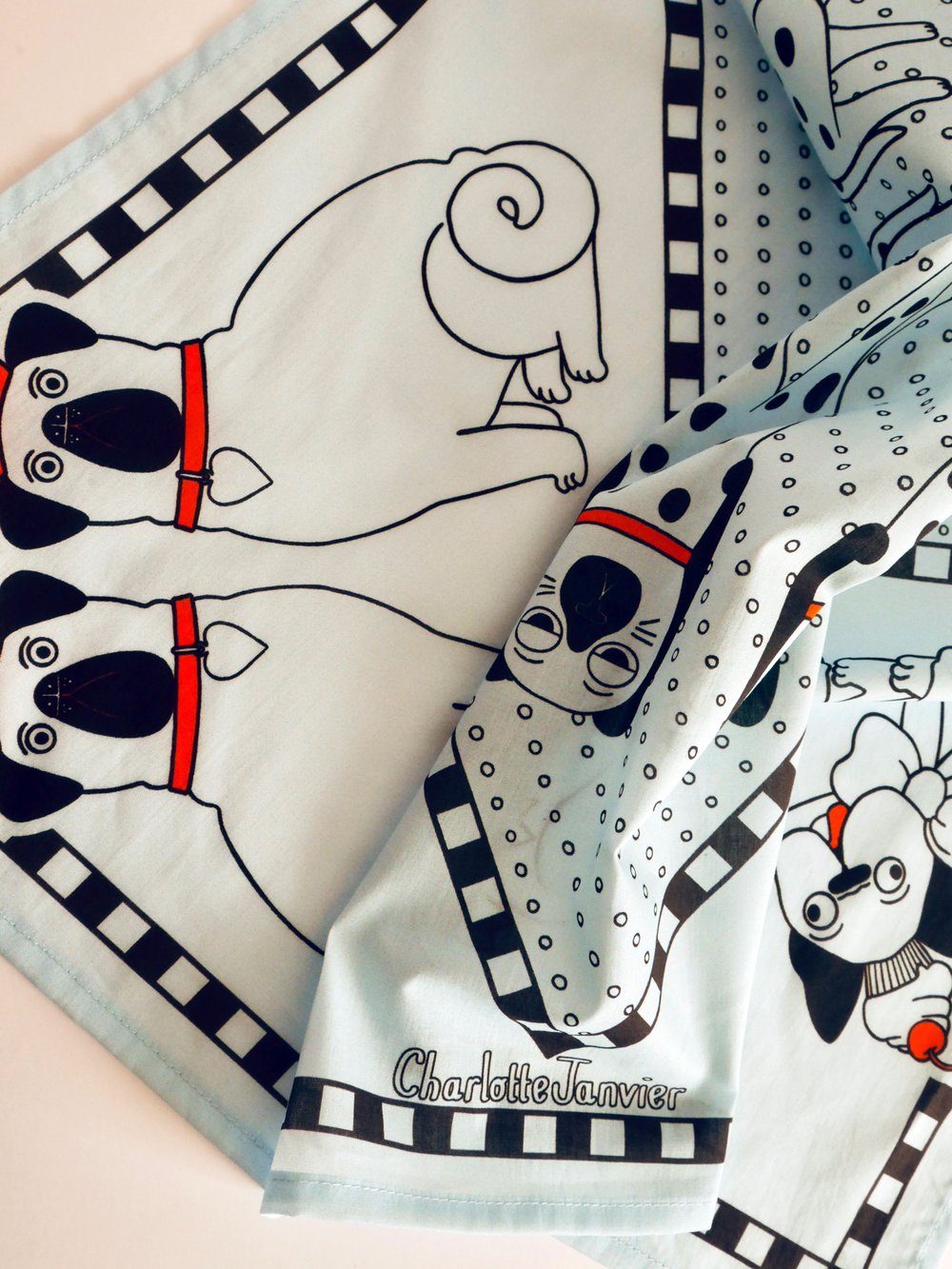 Image of PRE ORDER FOULARD - DOG LOVER